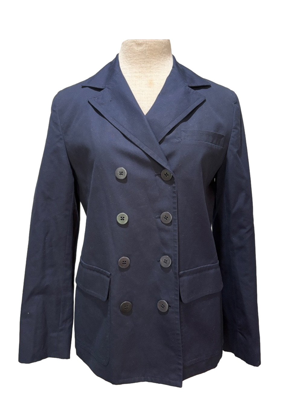 Lauren Ralph Lauren sz 6 navy blue double breasted blazer